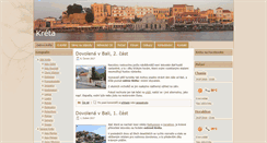 Desktop Screenshot of kreta-web.cz