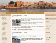 Tablet Screenshot of kreta-web.cz